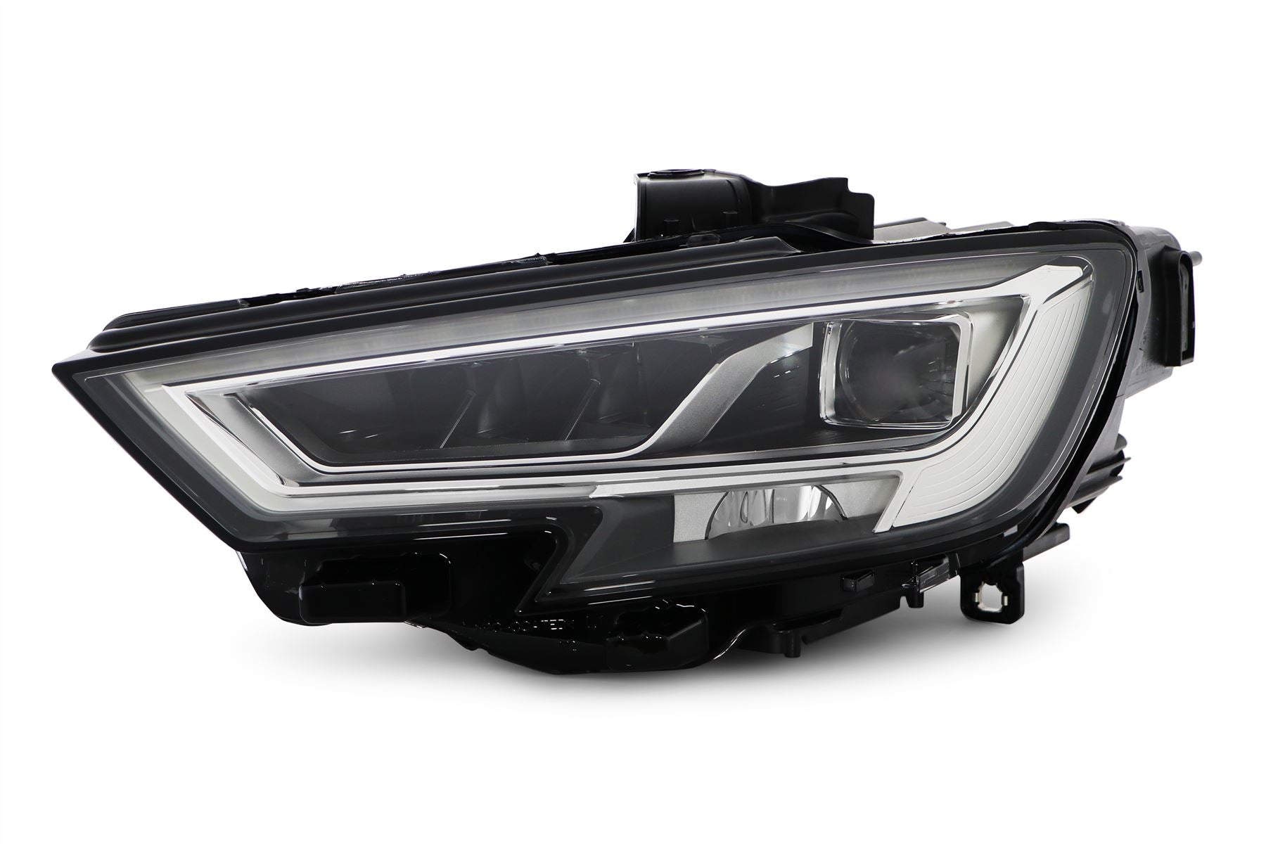Audi A3 Left Headlight, Valeo OEM, OEM 8V0941783A, MPN 46834