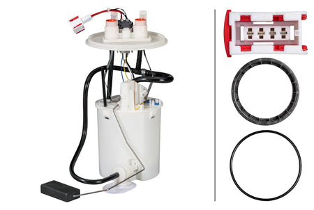 Saab 9-5 Fuel Pump, Hella OEM, OEM 30587077 - View 2
