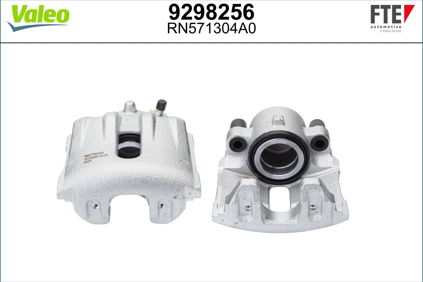 Valeo Left Brake Caliper Left for Volvo, OEM quality, OEM 3516840, MPN 9298256