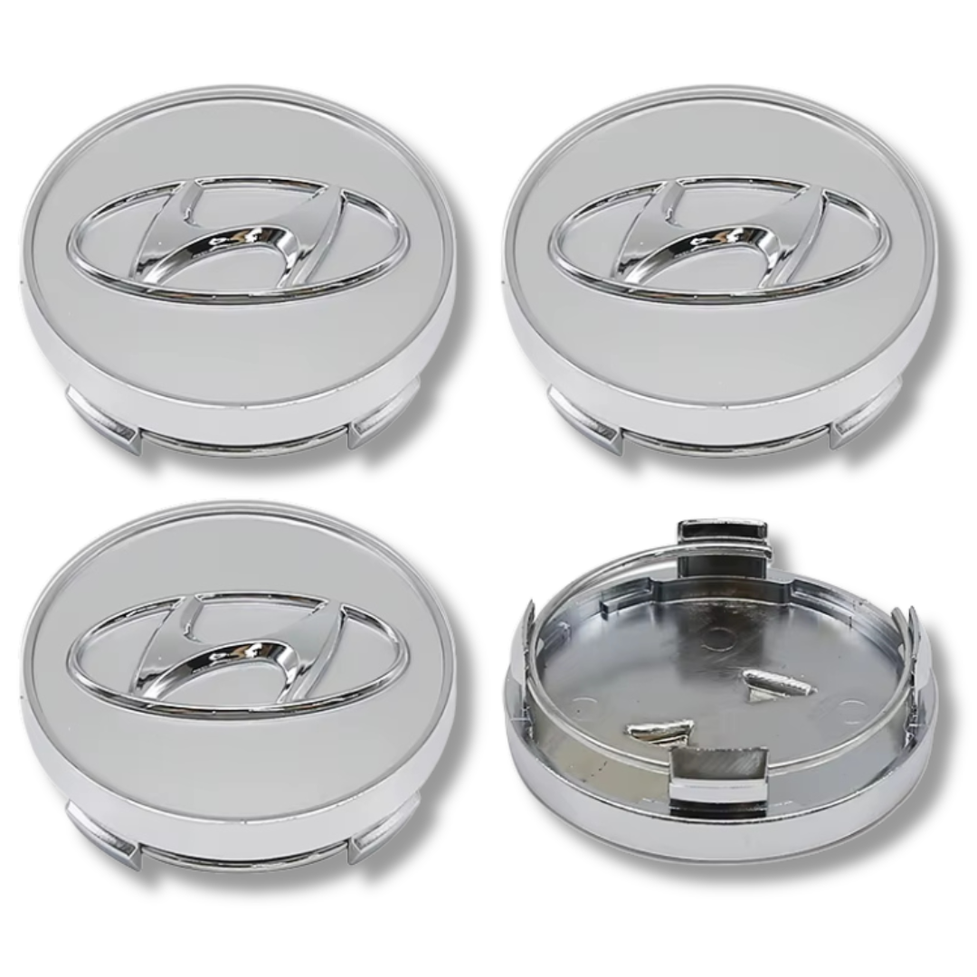 Hyundai 60mm plastic Centre Caps Set, set of 4, OEM 52960-S1110