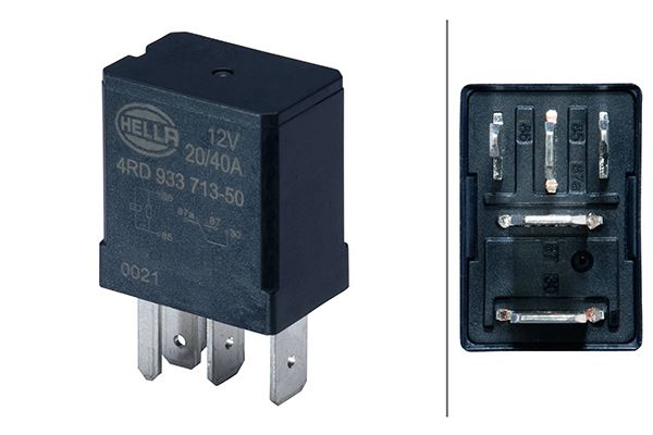 Hella Relay for Ford, OEM quality, OEM OEM part number for reference only is 2060813, MPN 4RD 933 713-501