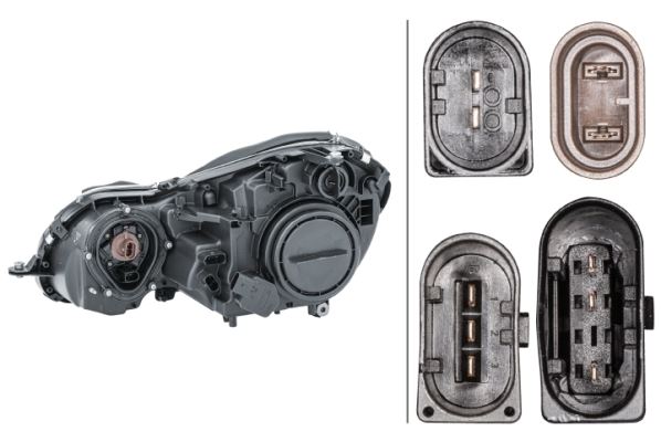 Hella Right Headlight – Mercedes-Benz | OEM 211 820 02 61 - View 2