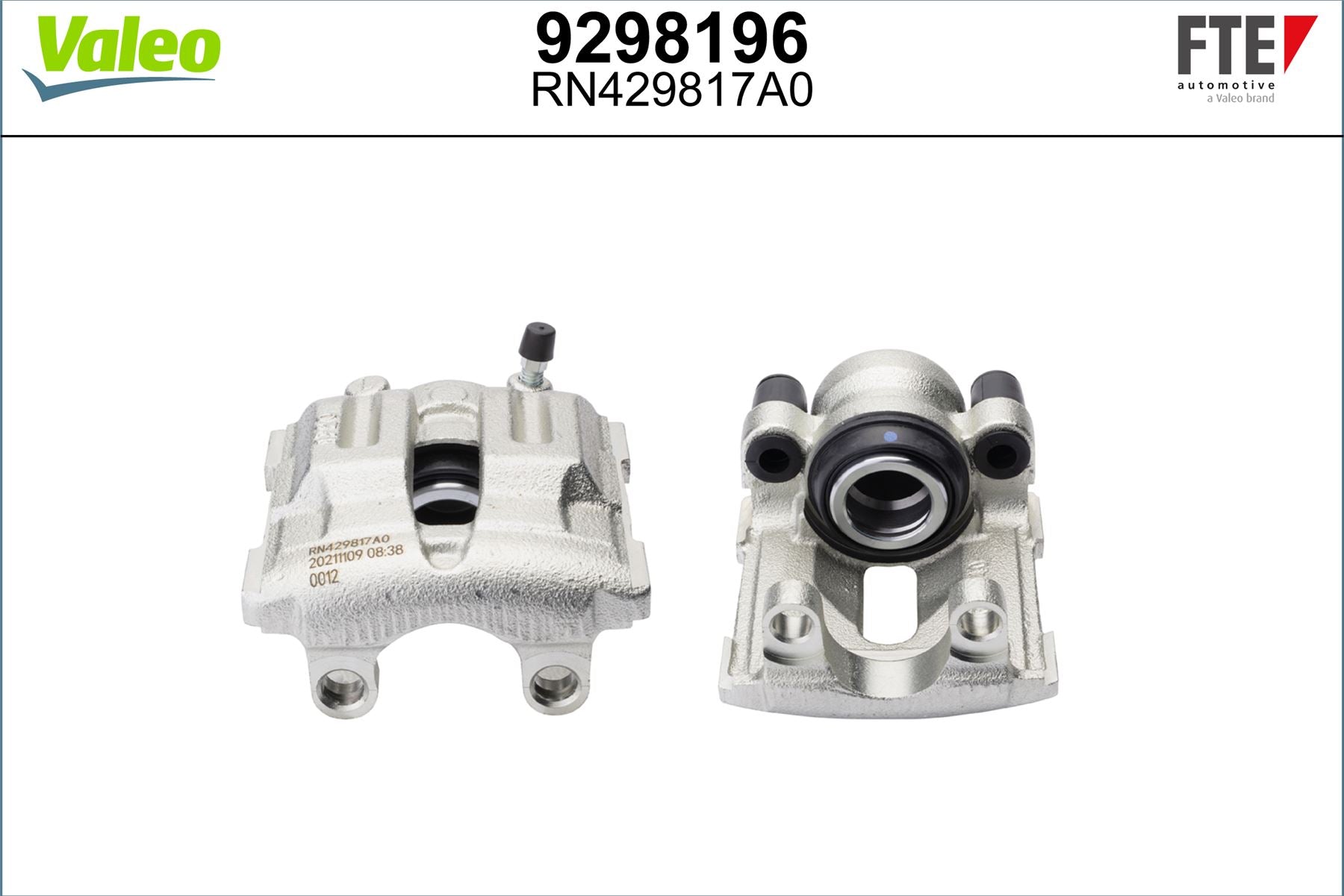 Valeo Left Brake Caliper Left for BMW, OEM quality, OEM 6768697, MPN 9298196