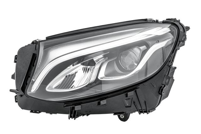 Mercedes-Benz GLC Left Headlight, Hella OEM, OEM A2539061101, MPN 1LX 354 877-191