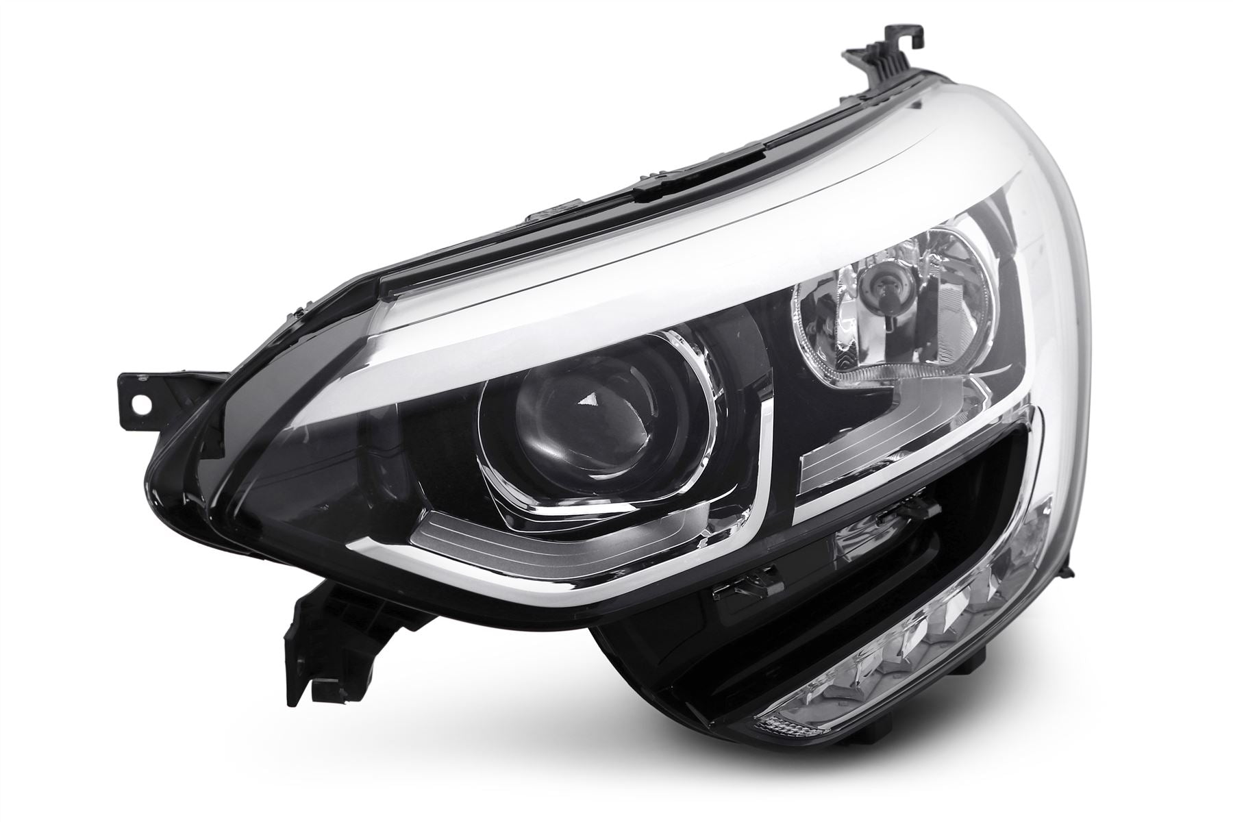 Renault Megane Left Headlight, Valeo OEM, OEM 260605227R - View 4