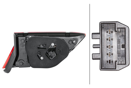 Volkswagen Tiguan Right Rear Light, Hella OEM, OEM 5NA 945 094 F - View 3
