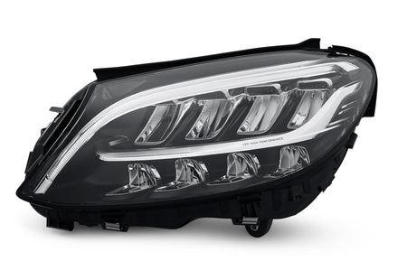 Mercedes-Benz C-Class W205 Left Headlight, Hella OEM, OEM A2059065504, MPN 1LX 013 063-531
