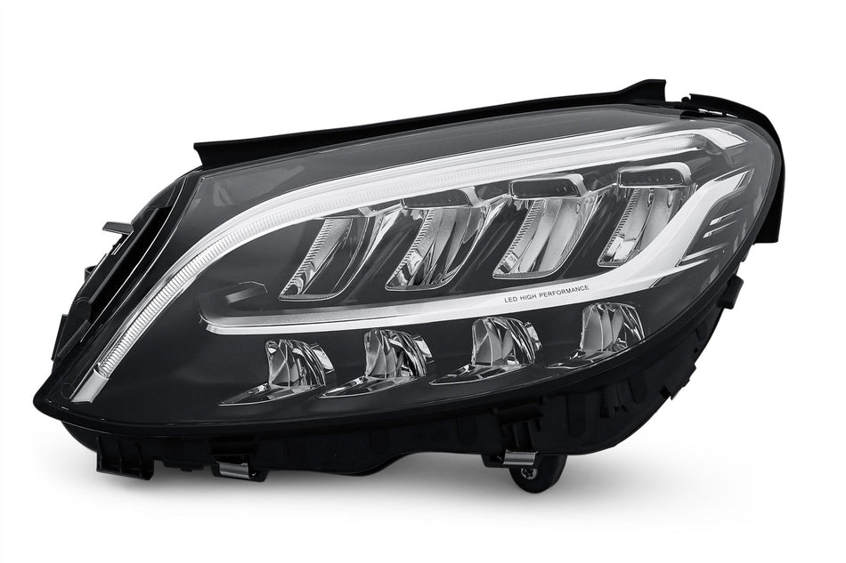 Mercedes-Benz C-Class W205 Left Headlight, Hella OEM, OEM A2059065504, MPN 1LX 013 063-531