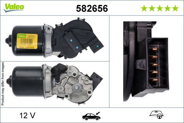 Audi TT Front Wiper Motor, Valeo OEM, OEM 8N0955113A - View 2
