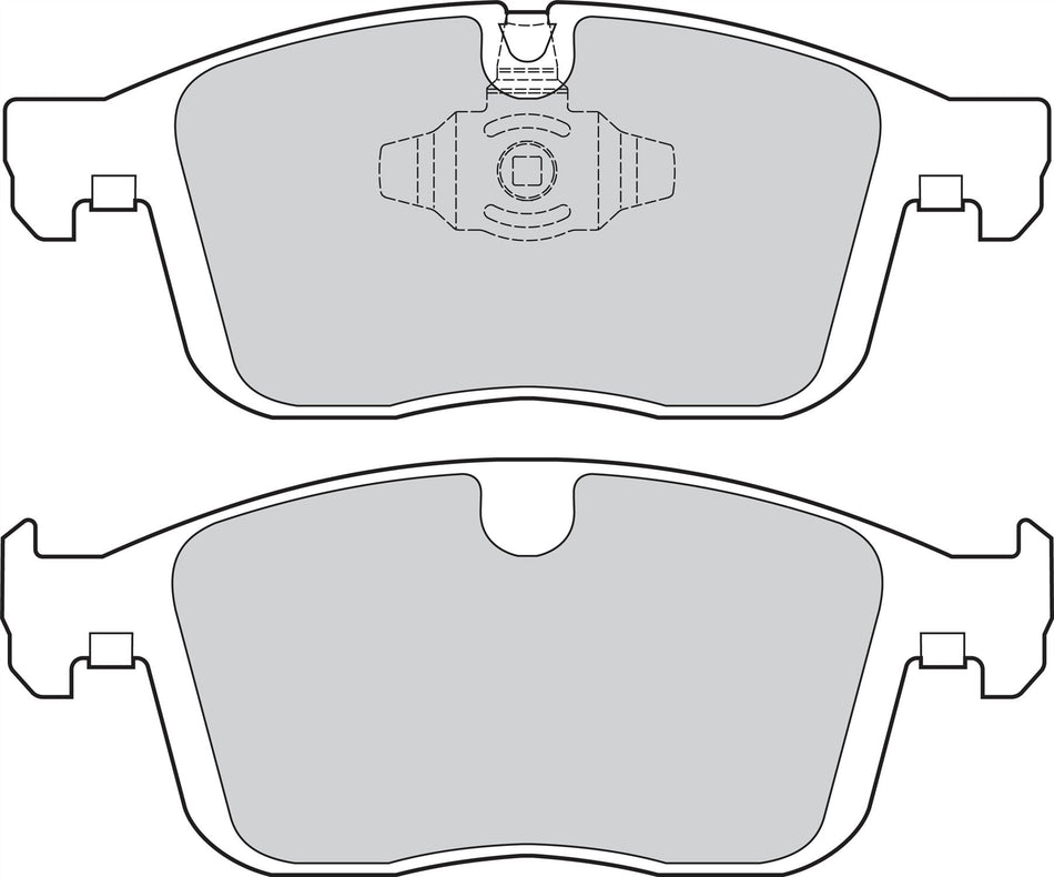 Valeo Front Brake Pad Set for Volvo, OEM quality, OEM 31445985, MPN 302313