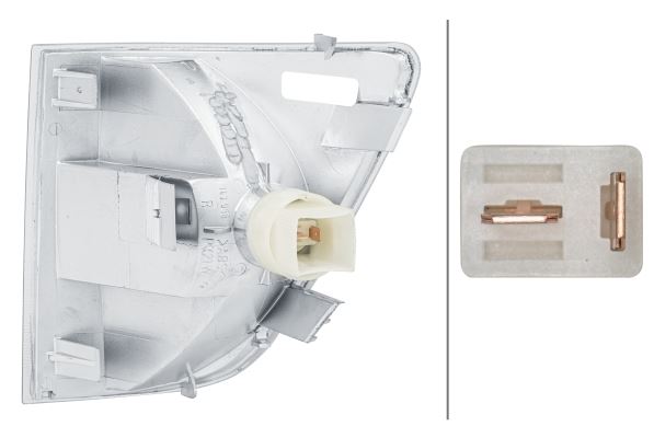Hella Right Indicator for Mercedes-Benz, OEM quality, OEM 0872004-00 - View 3