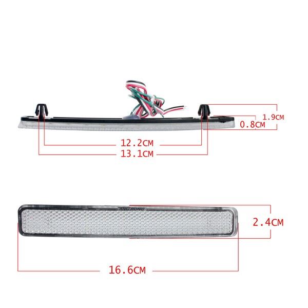 Bumper Reflector Rear - for Volkswagen - OEM 7E0945105 | Eurowagens - View 8