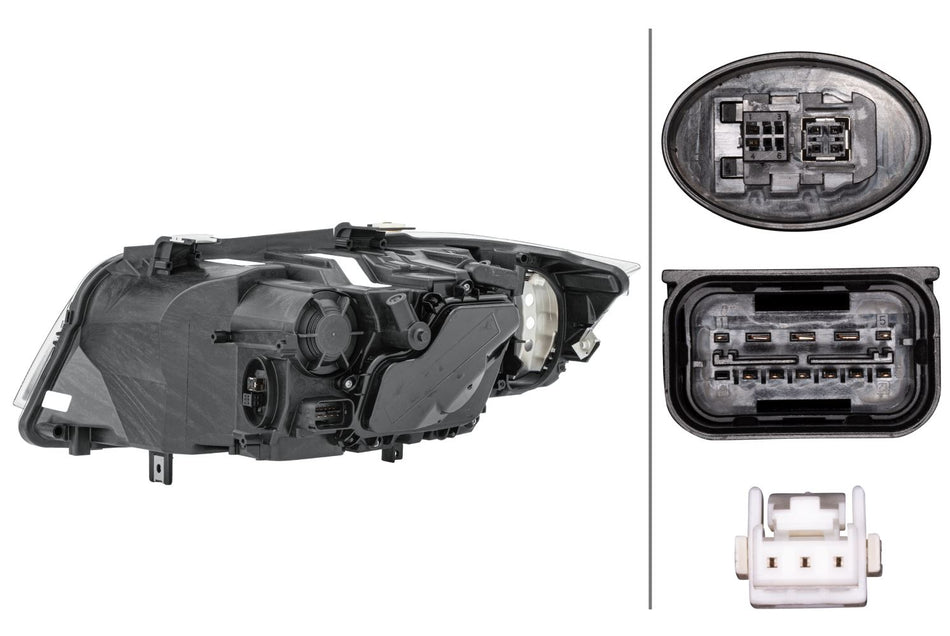Hella Bi-Xenon LED Right Headlight – BMW | OEM 63 11 7 202 584