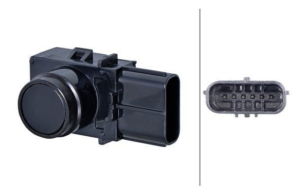 Lexus Ls Park Distance Sensor, Hella OEM, OEM 89341-50070-C0, MPN 6PX 358 270-061