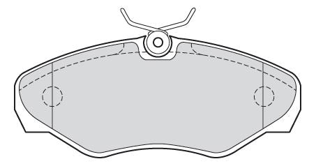 Valeo Front Brake Pad Set for Renault, Nissan & more, OEM quality, OEM 41060-00Q1F, MPN 301545