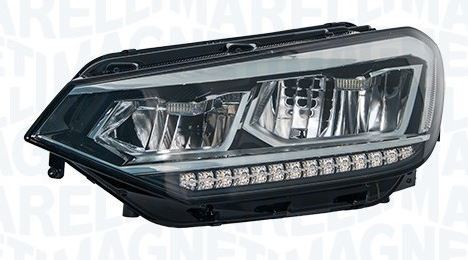Volkswagen Touran Left Headlight, Magneti Marelli OEM, OEM 5TC941773A, MPN MHL8902