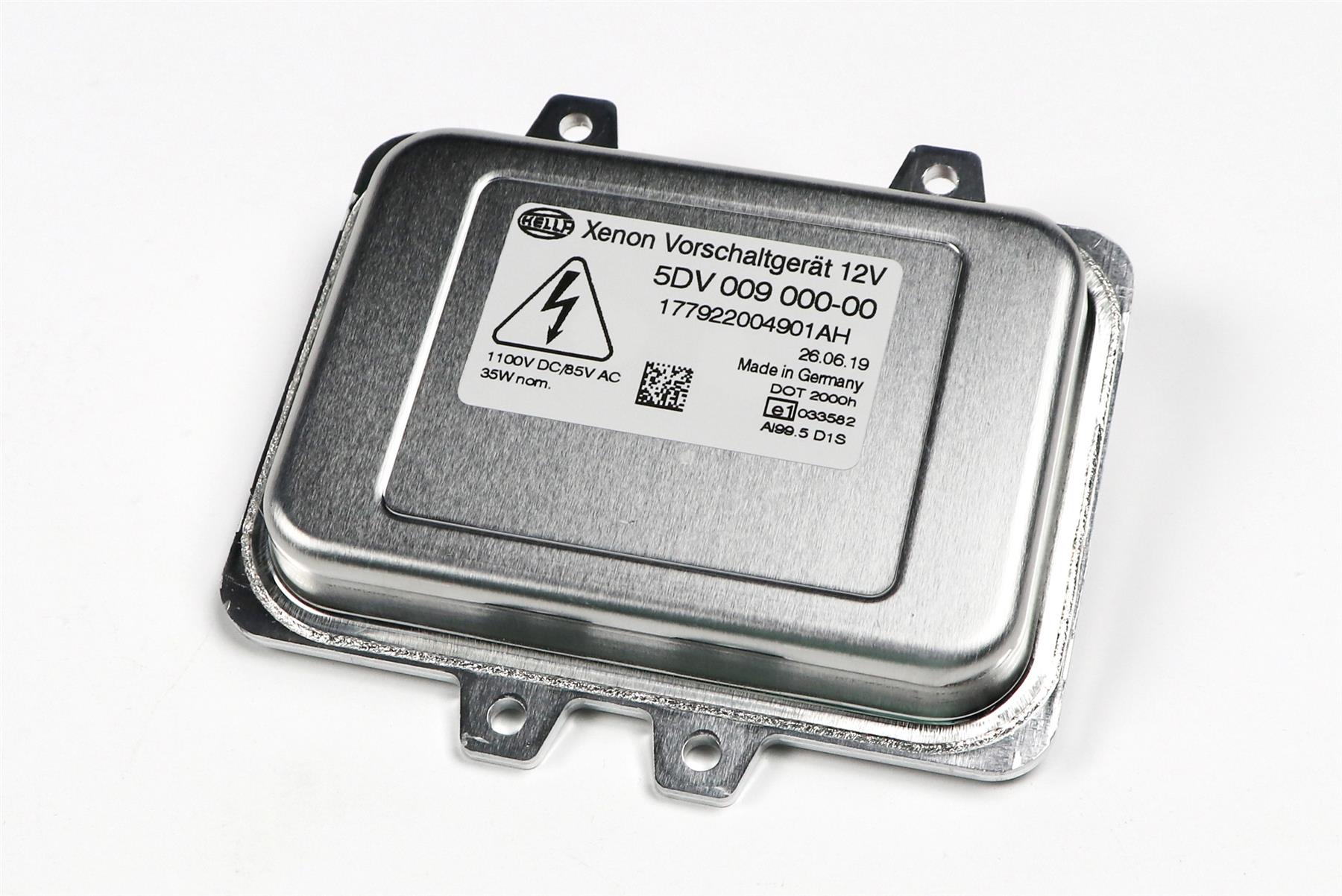 Hella Xenon Headlight Ballast for Mercedes-Benz, Renault & more, OEM quality, OEM 6937223, MPN 5DV 009 000-001