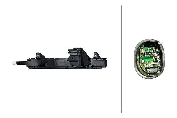 Hella LED Left Mirror Indicator for Audi, OEM quality, OEM 4G8949101 - View 3