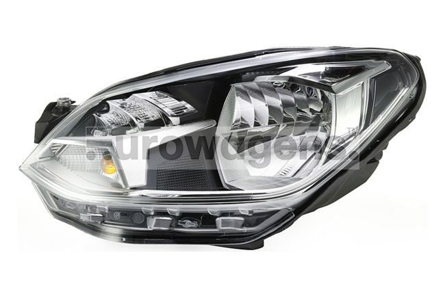 Hella DRL Left Headlight for Volkswagen, OEM quality, OEM 1S2941015AA - View 2