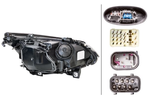 Hella Bi-Xenon Left Headlight – BMW | OEM 63 12 7 160 149