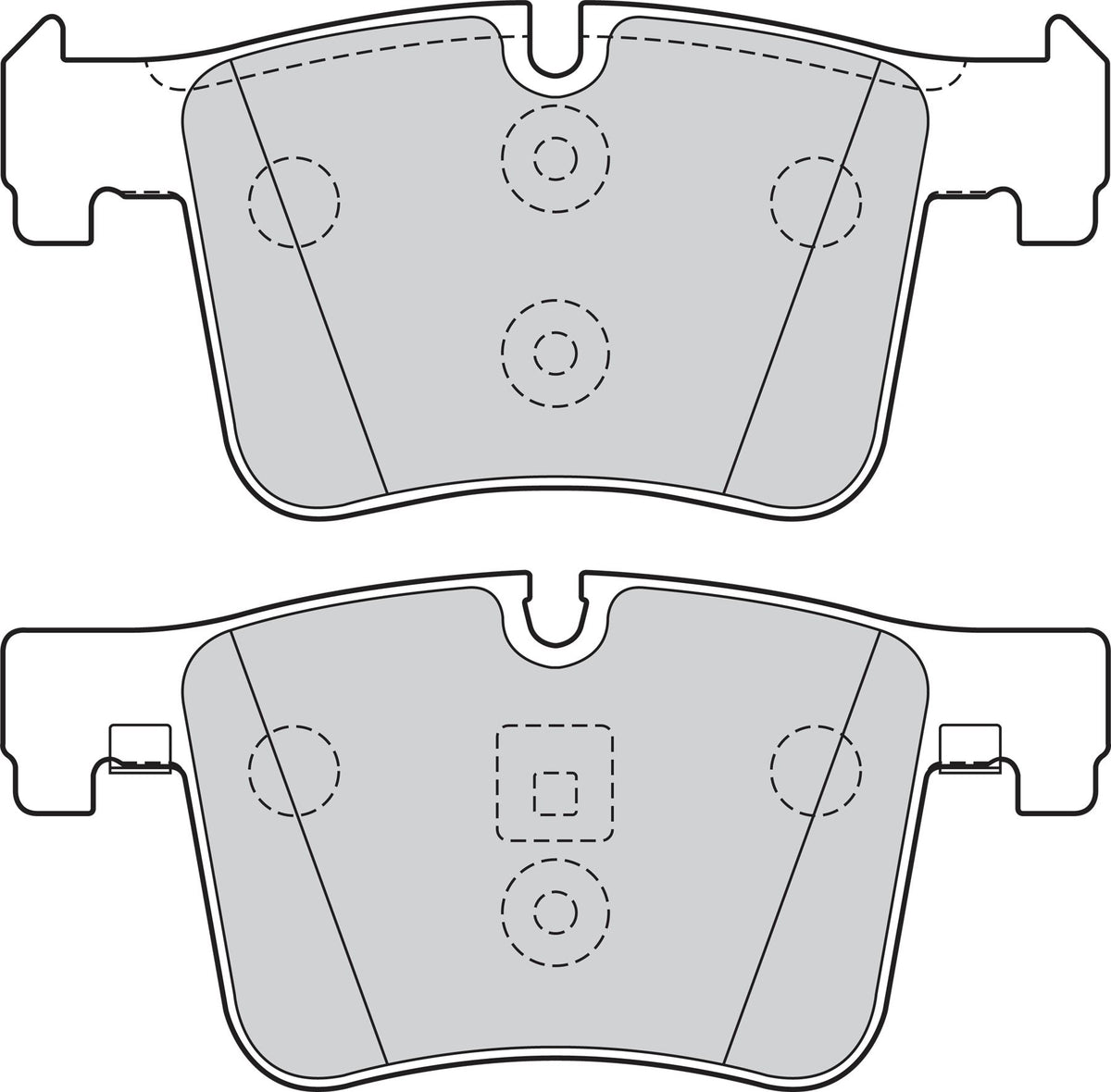 Valeo Front Brake Pad Set for BMW, OEM quality, OEM 34 10 6 799 801, MPN 302138