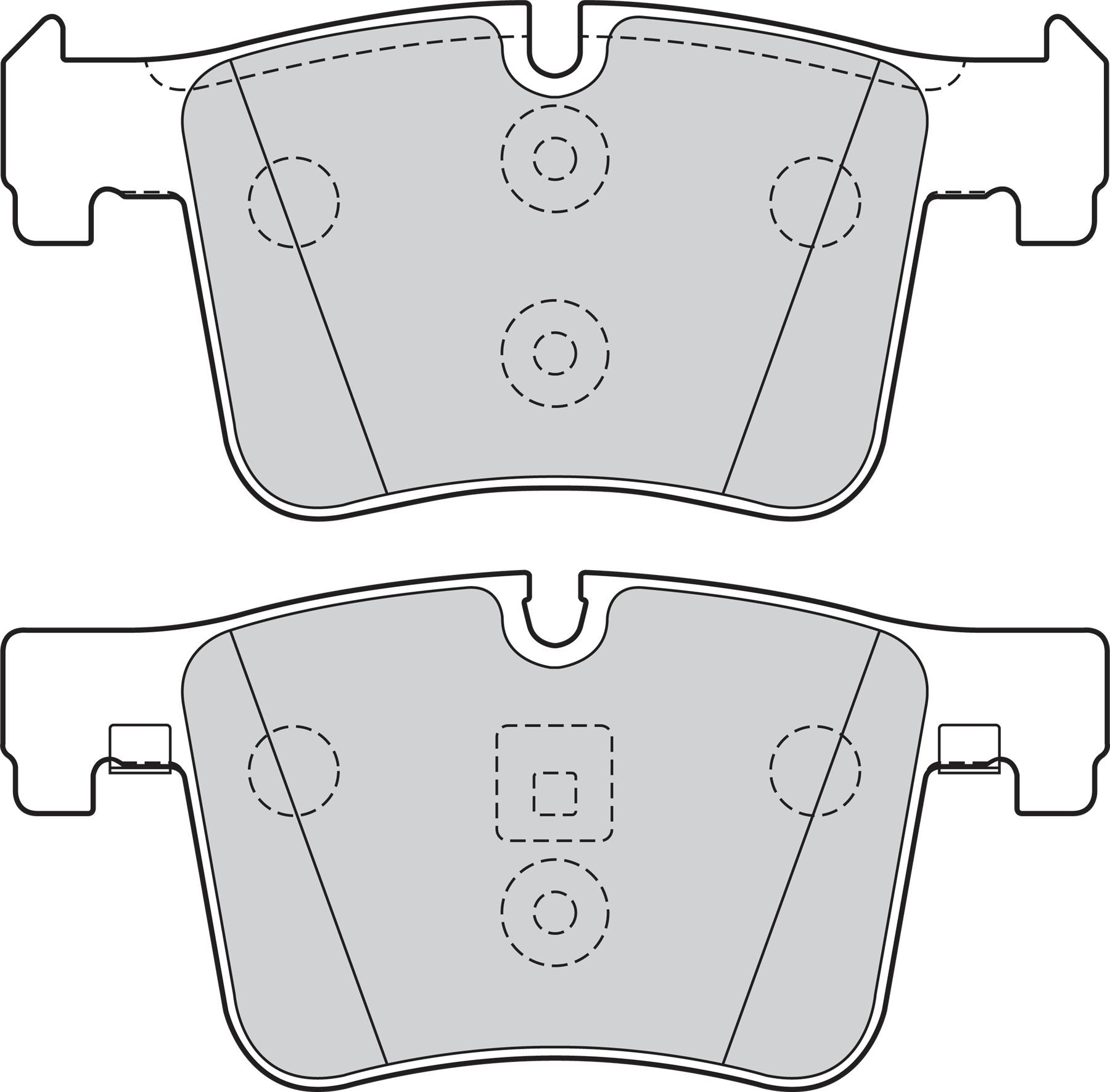 Valeo Front Brake Pad Set for BMW, OEM quality, OEM 34 10 6 799 801, MPN 302138