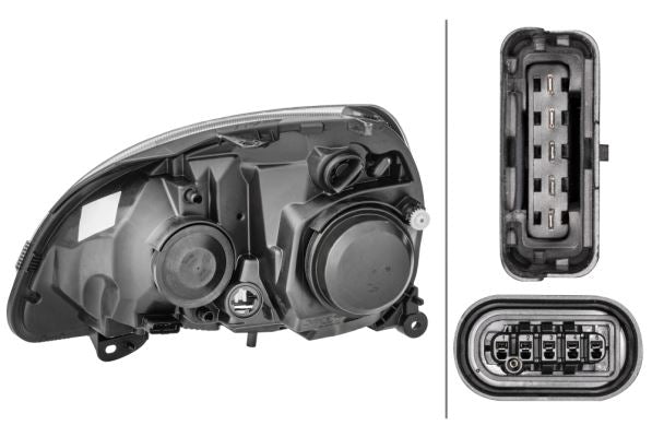 Hella Xenon Right Headlight – Renault | OEM 7701057660 - View 2