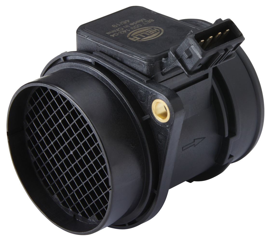 Hella Mass Air Flow Meter for Renault & Volvo, OEM quality, OEM 77 00 105 010, MPN 8ET 009 142-041