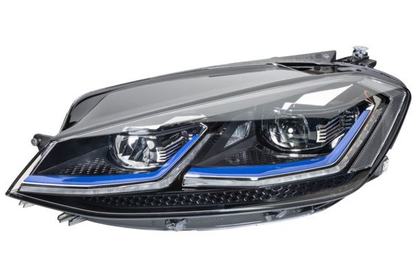 Hella LED Left Headlight for Volkswagen, OEM quality, OEM 5G2941035B, MPN 1LX 013 924-711