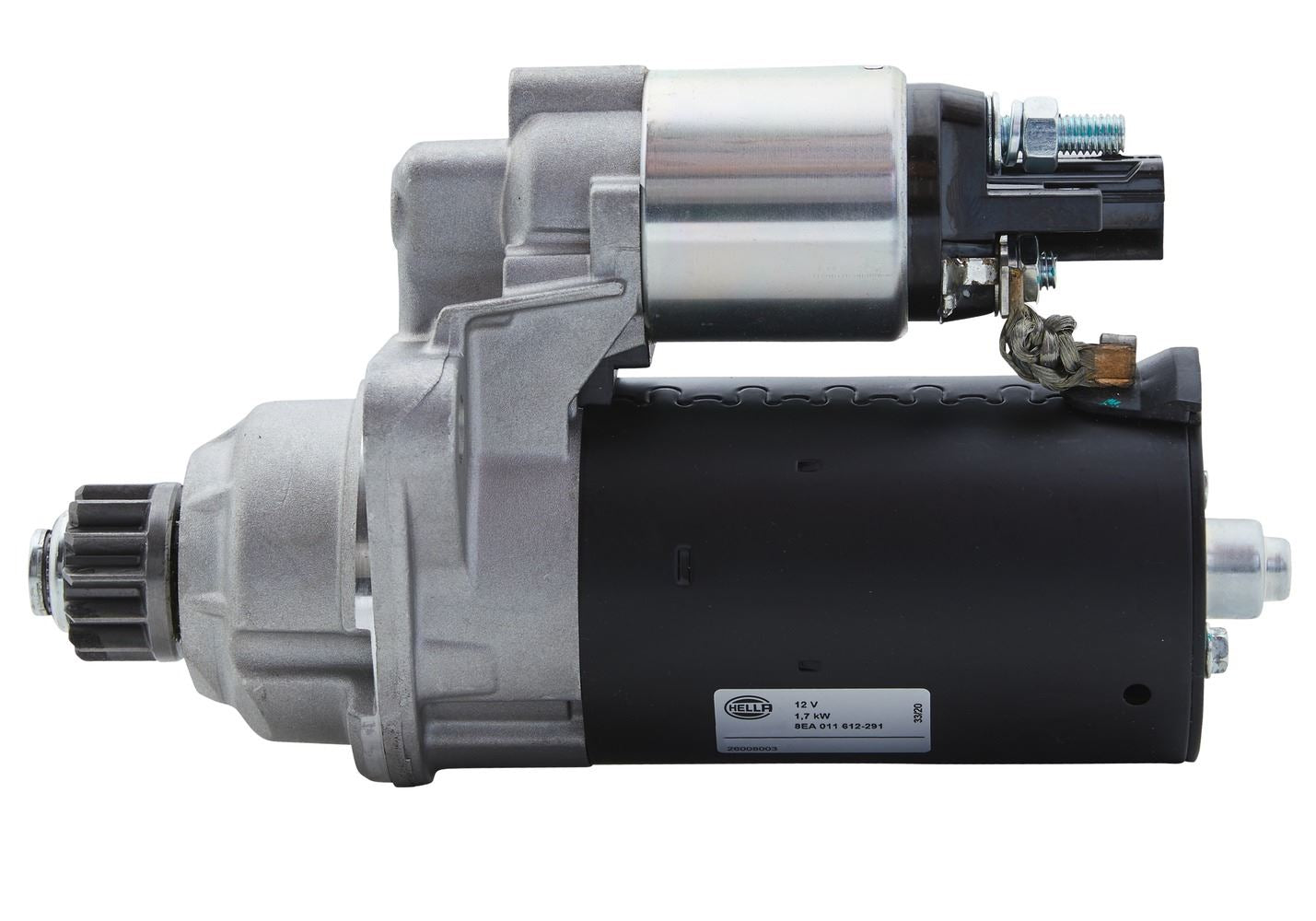 Hella Starter Motor for Audi, Volkswagen & more, OEM quality, OEM 0AM 911 023 F, MPN 8EA 011 612-291