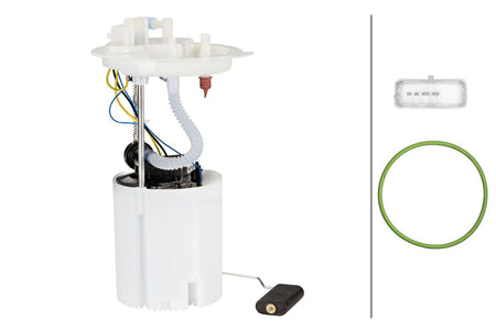 Fiat Panda Fuel Pump, Hella OEM, OEM 51886363 - View 2