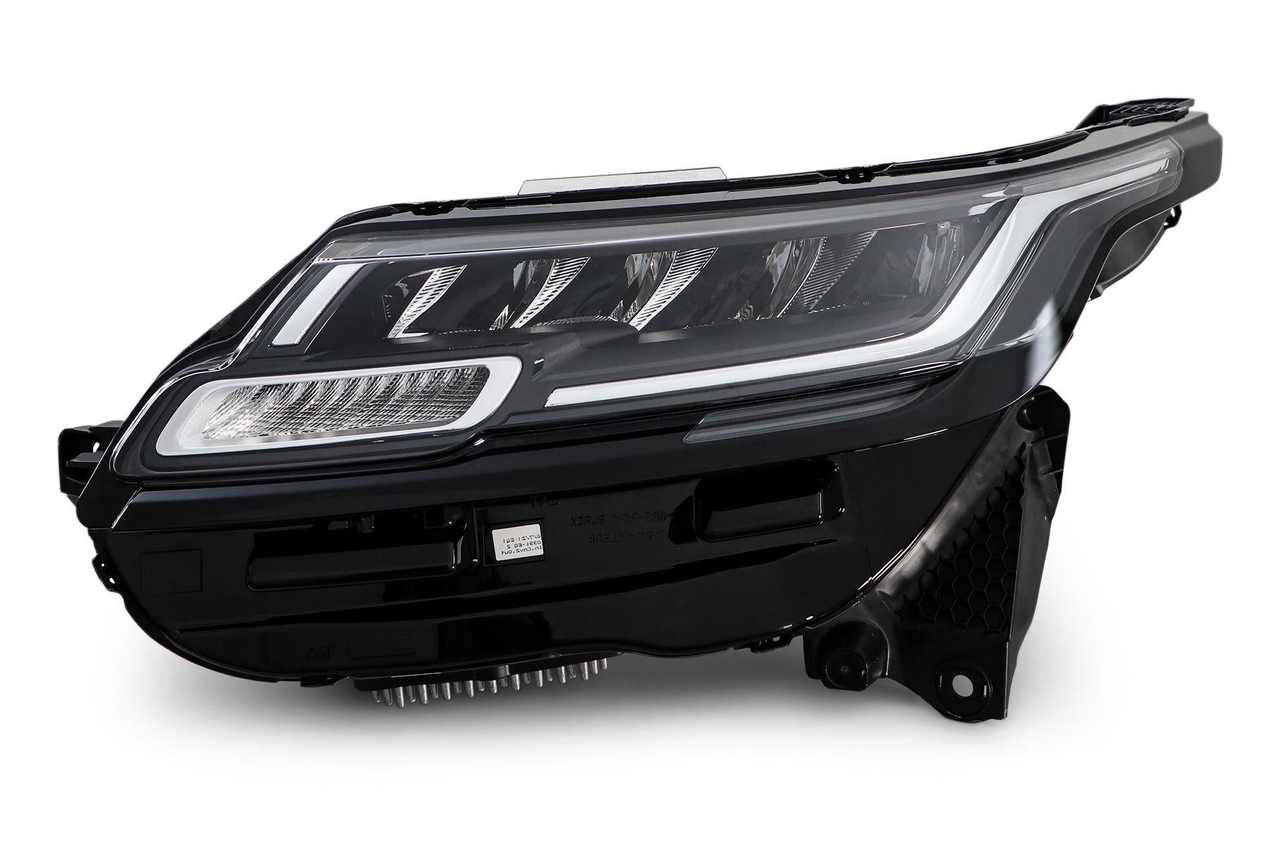 Range Rover Velar Left Headlight, Valeo OEM, OEM LR128905, MPN 451158