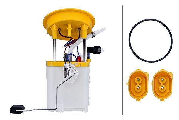 BMW 7 Series (F01, F02, F03, F04) Fuel Pump, Hella OEM, OEM 16 11 7 159 161, MPN 8TF 358 303-921