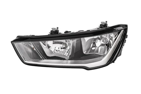 Audi A1 Left Headlight, Hella OEM, OEM 8XA941 003A, MPN 1LG 354 838-031