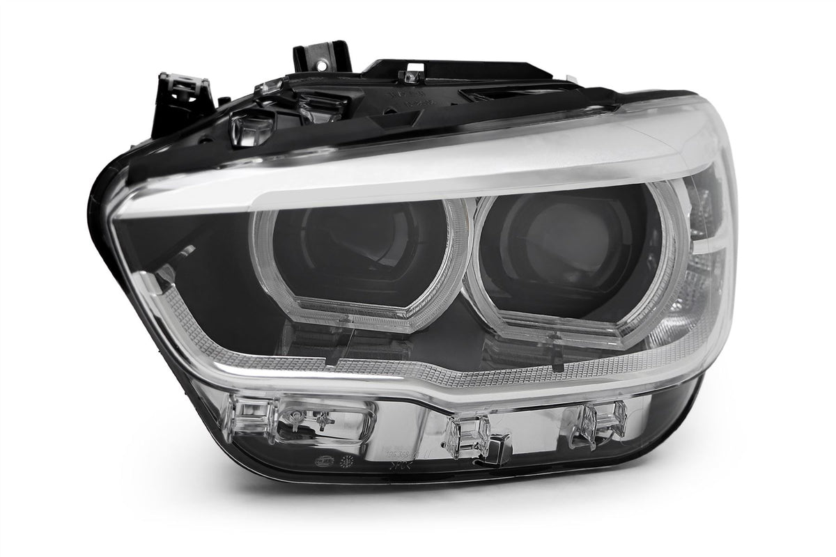 BMW 1 Series Left Headlight, Hella OEM, OEM 63117414143 - View 9