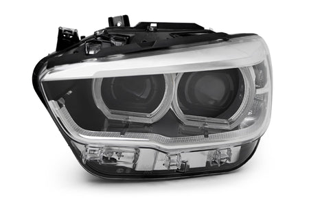 BMW 1 Series Left Headlight, Hella OEM, OEM 63117414143 - View 9