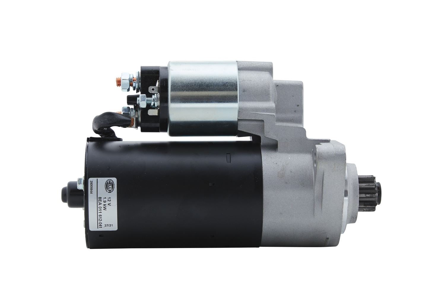 Porsche Cayenne Starter Motor, Hella OEM, OEM 948.604.106.00, MPN 8EA 011 612-041
