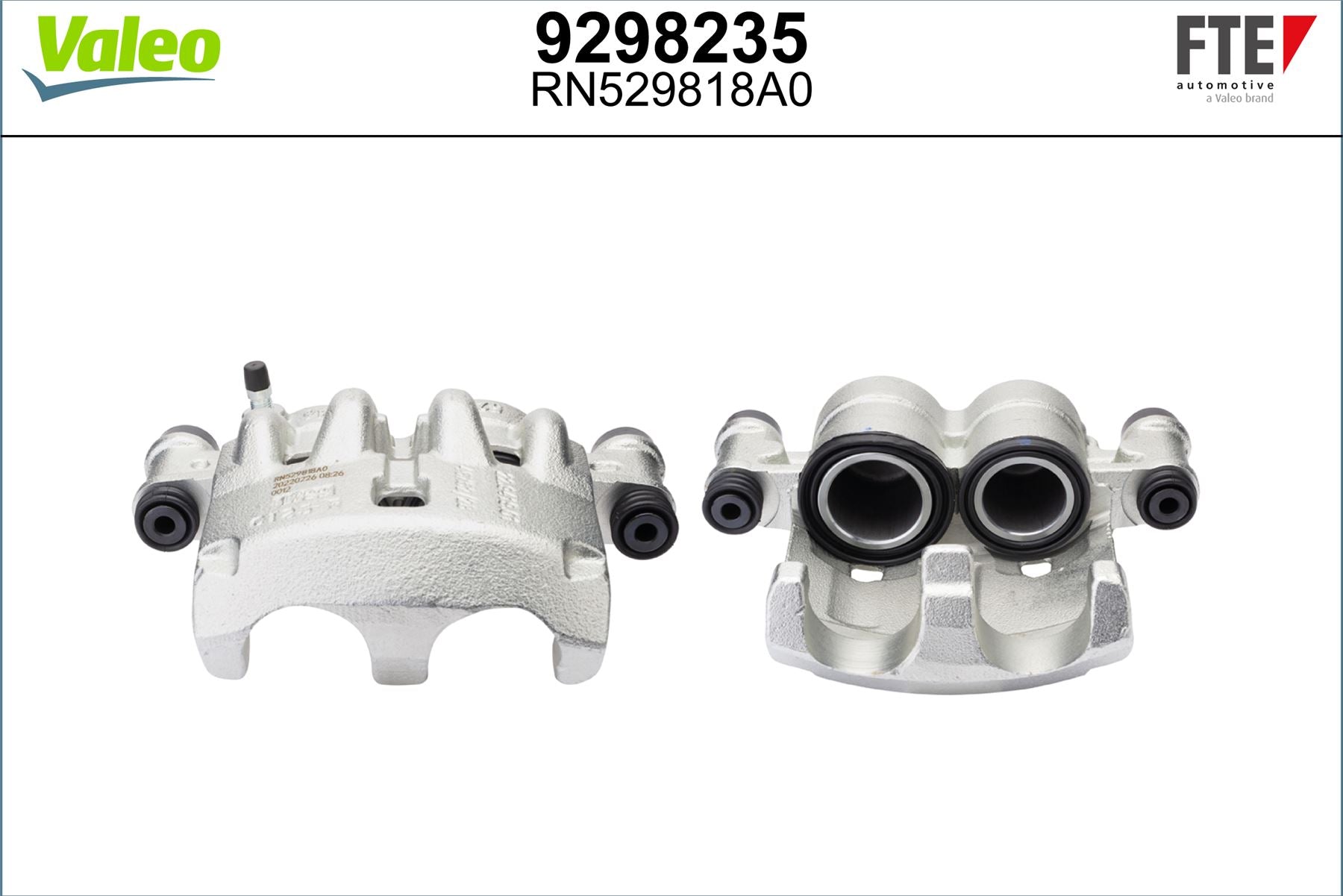 Valeo Right Brake Caliper Right for Peugeot, Citroen & more, OEM quality, OEM 4401J9, MPN 9298235