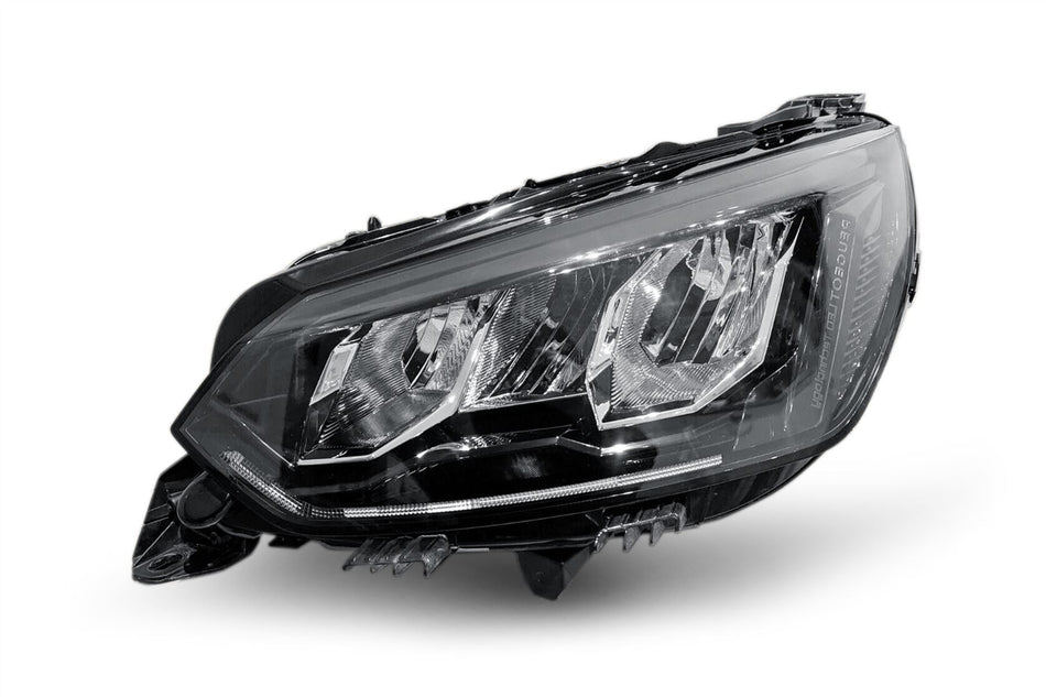 Peugeot 208 Left Headlight, Valeo OEM, OEM 9833036280 - View 2