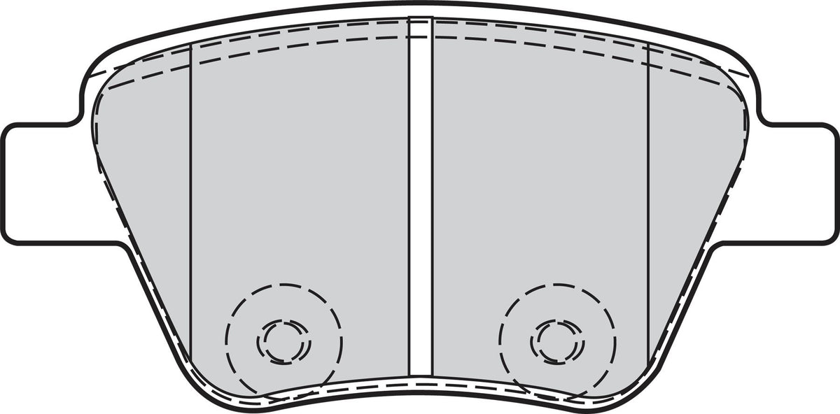 Valeo Rear Brake Pad Set for Seat, Volkswagen & more, OEM quality, OEM 2K5698451, MPN 302134