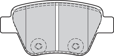 Valeo Rear Brake Pad Set for Seat, Volkswagen & more, OEM quality, OEM 2K5698451, MPN 302134