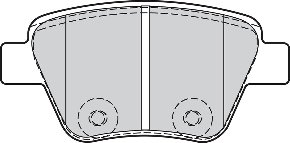 Valeo Rear Brake Pad Set for Seat, Volkswagen & more, OEM quality, OEM 2K5698451, MPN 302134