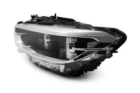 BMW 1 Series Left Headlight, Hella OEM, OEM 63117414143 - View 8