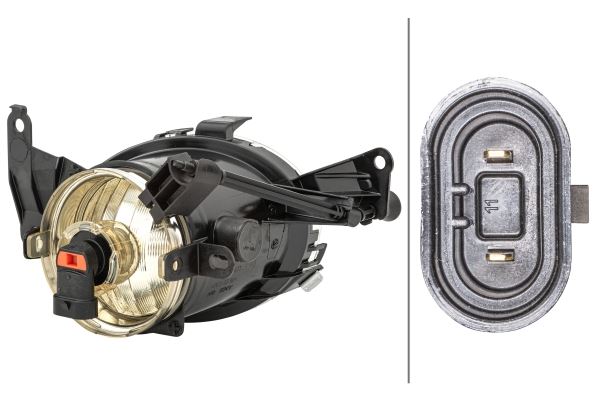 Hella Left Front Fog Light for Vauxhall, OEM quality, OEM 13262573 - View 2