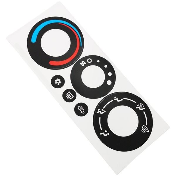 Air Conditioning Control Panel Repair Decal - for Pontiac | Eurowagens - View 6