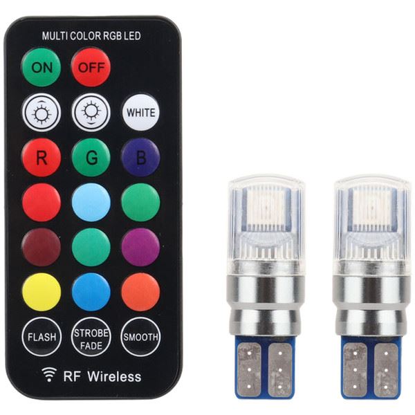 Bulb Set LED (T10) With Remote Control | Eurowagens