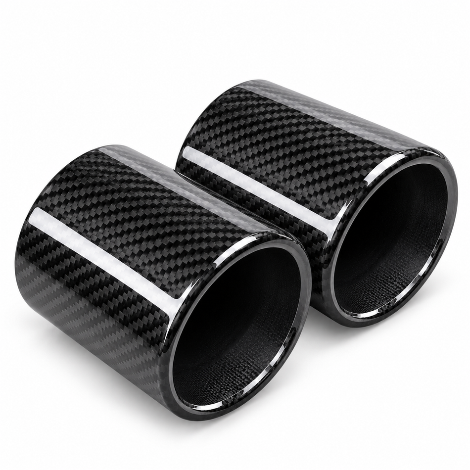 Carbon Fibre Exhaust Pipe Tip Cover