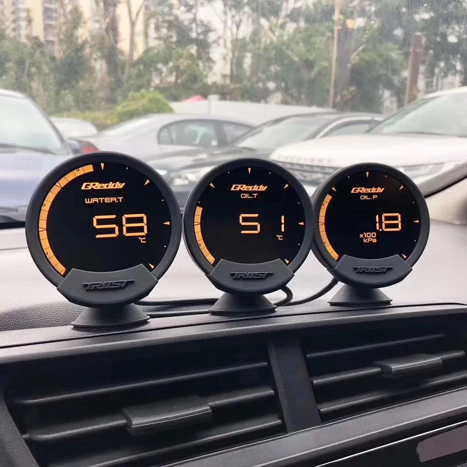 7-Colour LCD Digital Multi-Function Gauge / Head-Up Display
