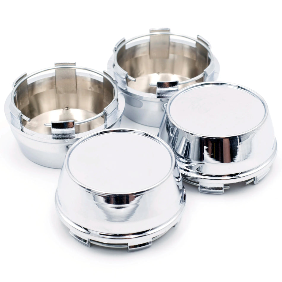 Wheel Hub Cover Set 66mm - Chrome