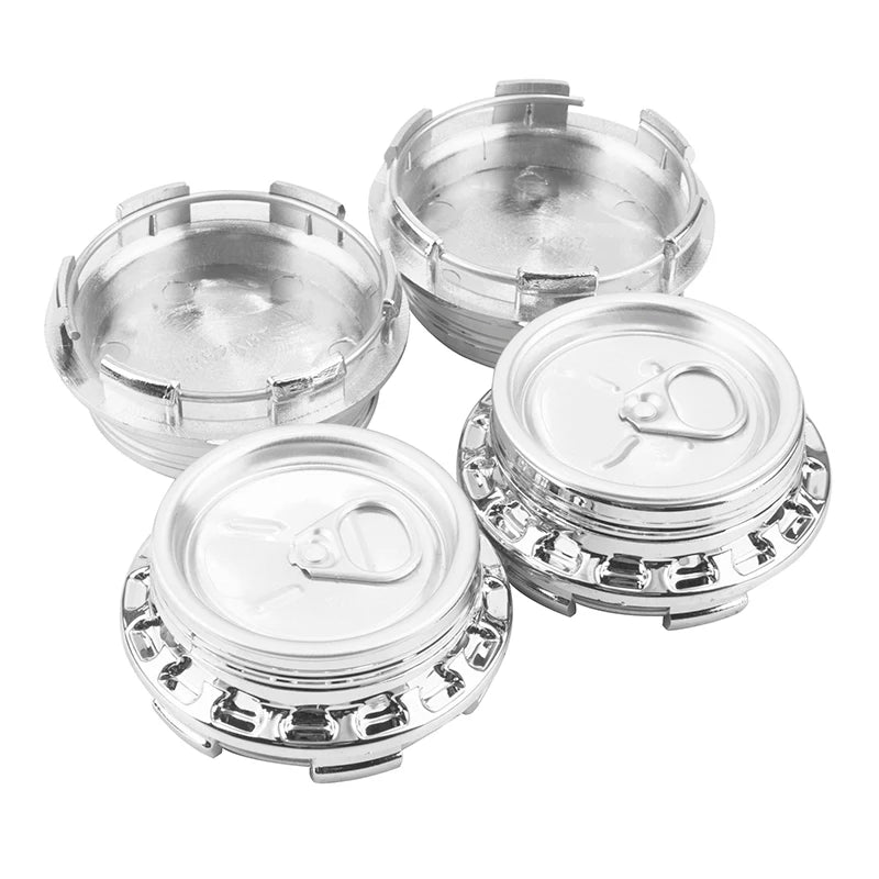 Wheel Centre Cap Set 67mm - Chrome